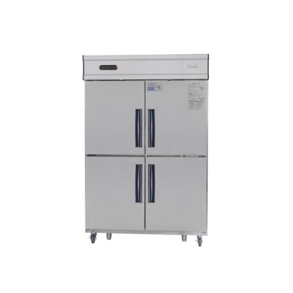 Tủ mát đứng quạt gió 4 cánh inox 1100L - MDQ.4I1100